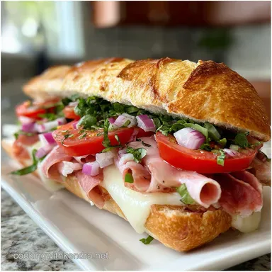 Italian Submarine Recipe in 20 Minutes