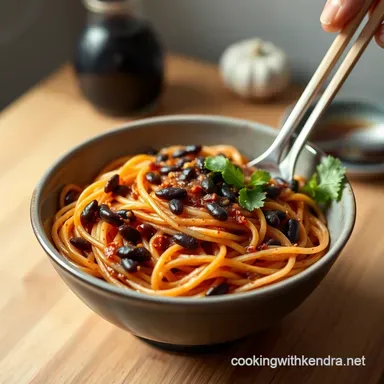 Easy Jajangmyeon Recipe: Korean Black Bean Noodles at Home