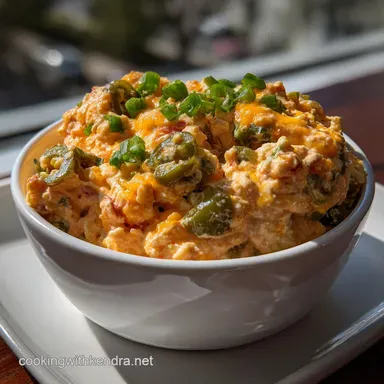 Jalapeno Pimento Cheese: Velvety Kick Recipe Card