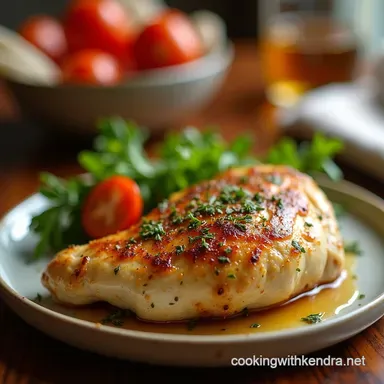 Foolproof Juicy Baked Chicken Breast at 400 Degrees Recipe Card