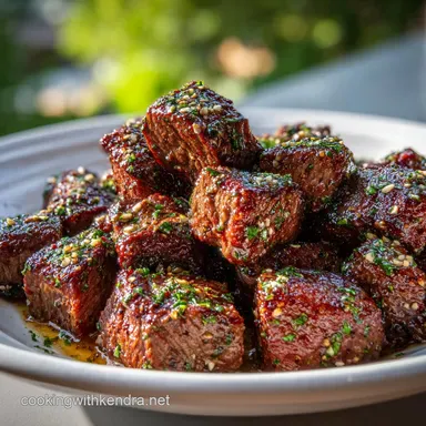Keto Garlic Butter Steak Pan-Seared in 18 Minutes Recipe Card