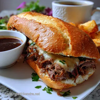 Leftover Prime Rib French Dip Easy Leftover Prime in 30 Minutes Recipe Card