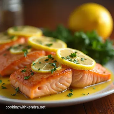 Lemon Butter Salmon How I Make It A 15Minute Wonder Recipe Card