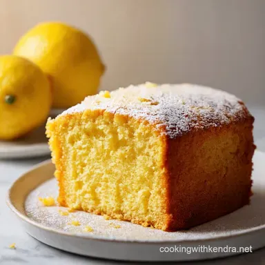 Lemon Drizzle Cake What is Caster Sugars Secret British Bake Recipe Card