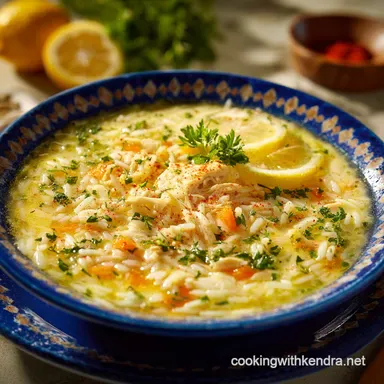 Lemon Chicken Orzo Soup: Silky 40-Minute Recipe Recipe Card