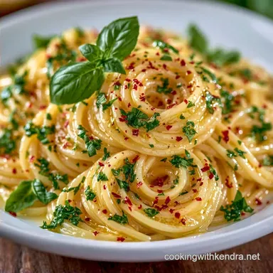 Lemon Garlic Basil Pasta in 20 Minutes