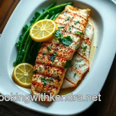How to Make the Best Lemon Herb Grilled Grouper Recipe Ever! Recipe Card