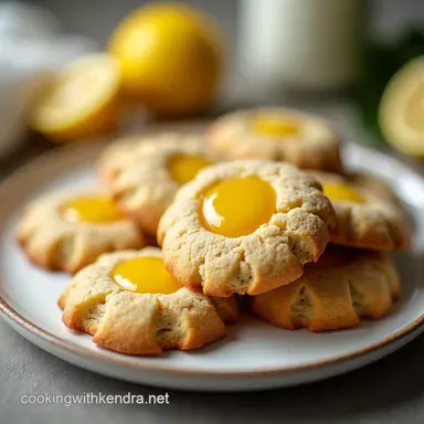 LemonKissed Italian Thumbprint Cookies Recipe So Tender