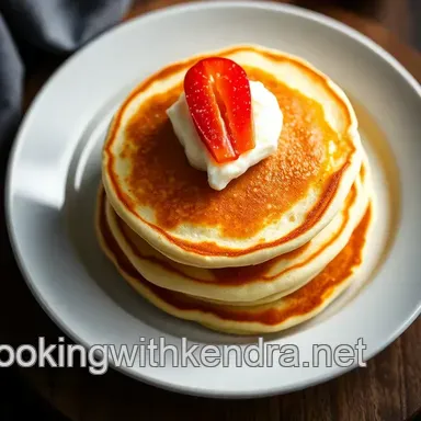 Light & Fluffy greek yogurt pancakes: A Delicious Start Recipe Card