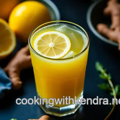Liquid Gold: My Ultimate Ginger Shot Recipe - Zesty & Potent! Recipe Card