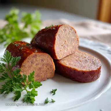 Liver Sausage Liverwurst Traditional Recipe in 1 Hour 5 Mins Recipe Card