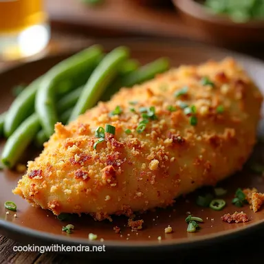 LonghornStyle Parmesan Crusted Chicken Crispy Easy Recipe Card