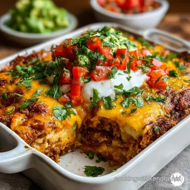 Make Ahead Enchilada Casserole for Later
