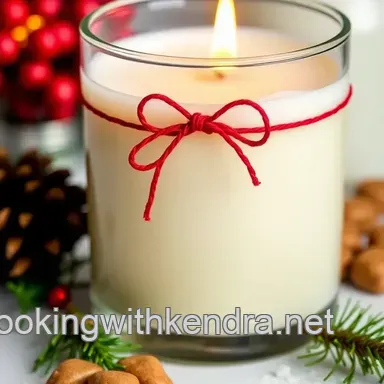 Make Christmas Cookie Scented Candle Quickly Recipe Card