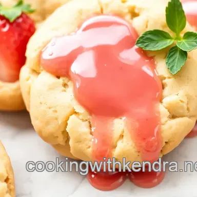 Quick & Delicious Make Strawberry Hardening Cookie Glaze Fast! Recipe Card