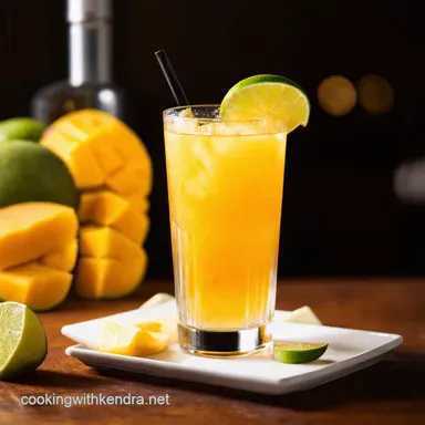 Mango Mania Mojito Your Taste of the Tropics Recipe Card