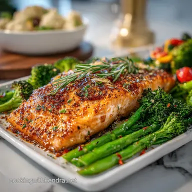 Maple Glazed Sheet Pan Salmon in 25 Minutes - Healthy & Nutritious