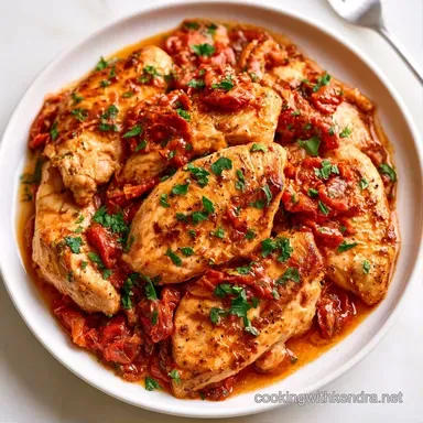 Marry Me Chicken for 4 Servings Recipe Card