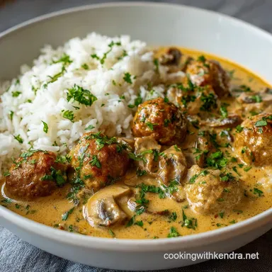 Meatball Stroganoff Recipe in 35 Minutes