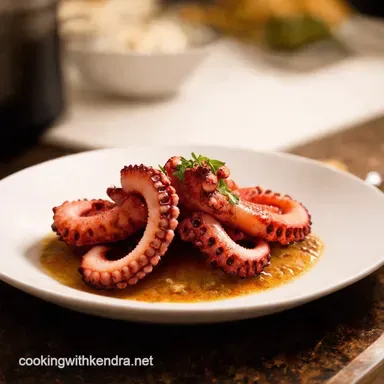 Tender Mediterranean Octopus How Do You Prepare Octopus Recipe Card