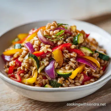 Farro Salad in 40 Minutes Recipe Card