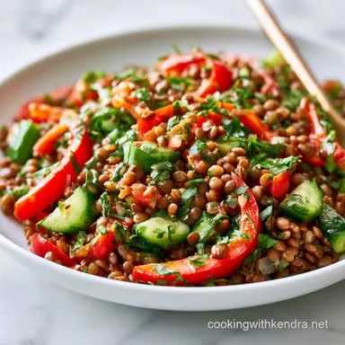 Lentil Salad: Meal Prep