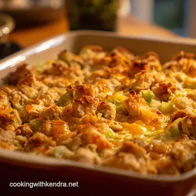 Million Dollar Chicken Casserole Easy Comfort Food Bliss Recipe Card
