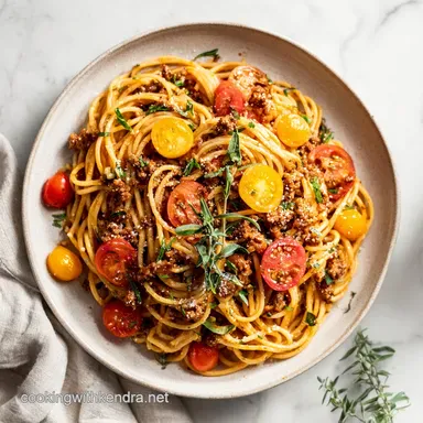 Million Dollar Spaghetti Recipe: A Creamy Baked Pasta Bake Recipe Card