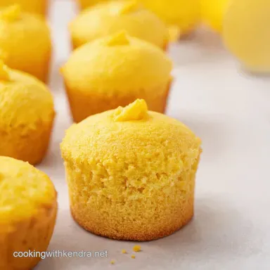 Mini Lemon Victoria Sponges Perfect Finger Food Desserts Recipe Card