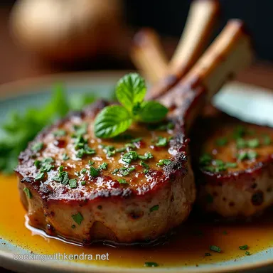 Best Garlic Herb Lamb Chop Marinade Recipe Ready in 30 Mins Recipe Card