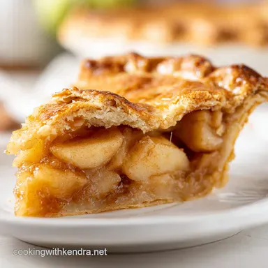 My Favorite Apple Pie: Jammy Center Recipe Card