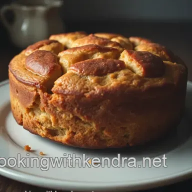 How to Make My Grandmother's Delicious German Applesauce Cake Recipe Card