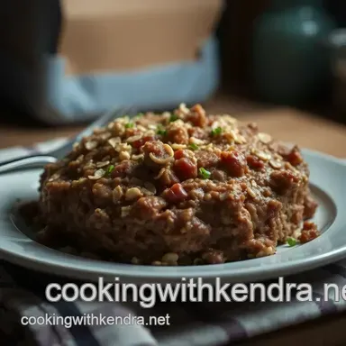 Meatloaf with Oatmeal: Nan's Best Ever Recipe! Recipe Card