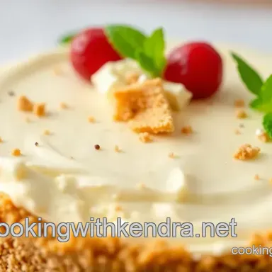 My Easy No-Bake Cheesecake with Creamy Filling: A Summer Delight