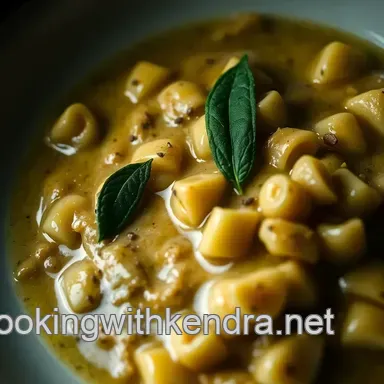 Nutty & Nice: My Brown Butter Sage Sauce Recipe Recipe Card