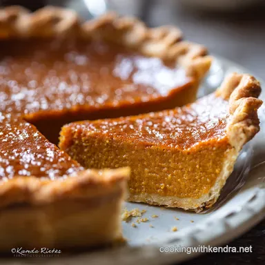 Old Fashioned Pumpkin Pie: The Silky Classic with a Flaky Crust