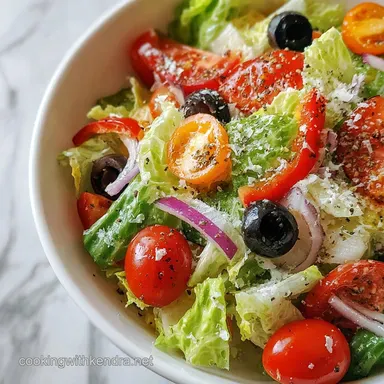 Olive Garden Salad and Dressing Recipe: 10 Mins