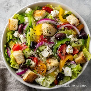 Olive Garden Salad Recipe for 6 Servings