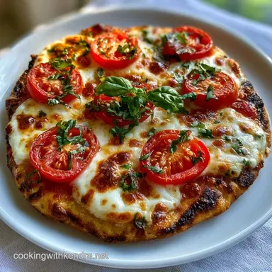 Olive Oil Basil Flatbread: Crispy Recipe Card