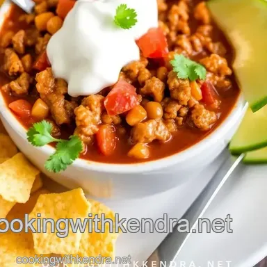 One-Pot Taco Soup Fritos Recipe - Hearty & Easy Recipe Card