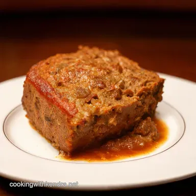 Onion Soup Meatloaf Recipe My Nostalgic Comfort Classic Recipe Card