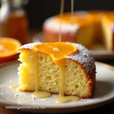 Orange Honey Bliss Cake Sunshine in Every Slice Recipe Card