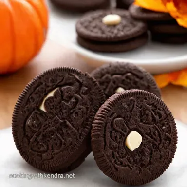 Oreo Turkey Cookies Easy Thanksgiving Treat Recipe Card