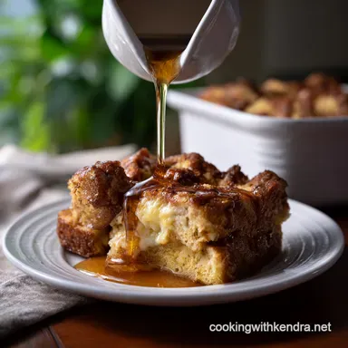 Overnight French Toast Casserole Make-Ahead Crispy Recipe Card