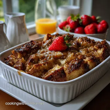 Overnight French Toast Casserole: Velvety Recipe Card