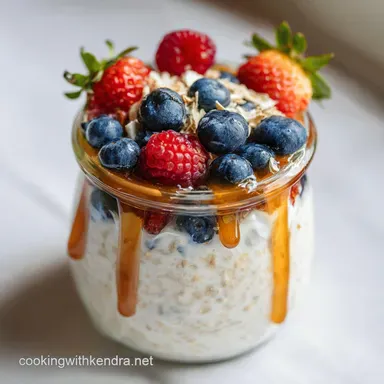 Overnight Oats: Velvety Greek Yogurt Base Recipe Card