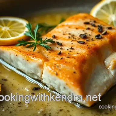 Pan-Seared Faroe Island Salmon with Lemon Herb Butter - A Flavorful Delight