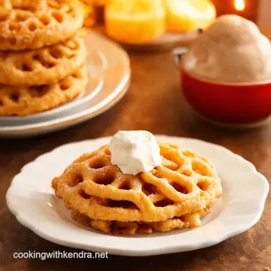 Easy Funnel Cakes Recipe Fair Food at Home Recipe Card
