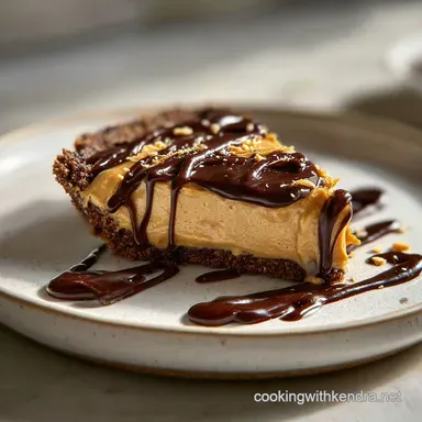 Classic Peanut Butter Pie for 10 Servings Recipe Card