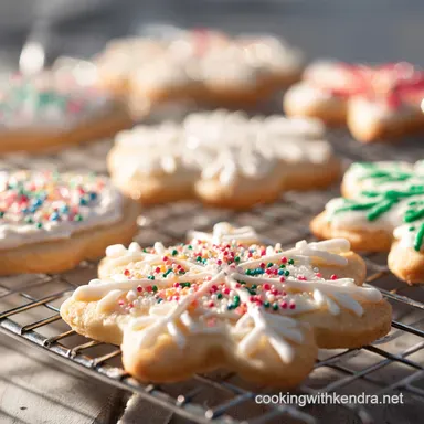 NoSpread CutOut Sugar Cookies Recipe Flawless for Royal Icing Recipe Card